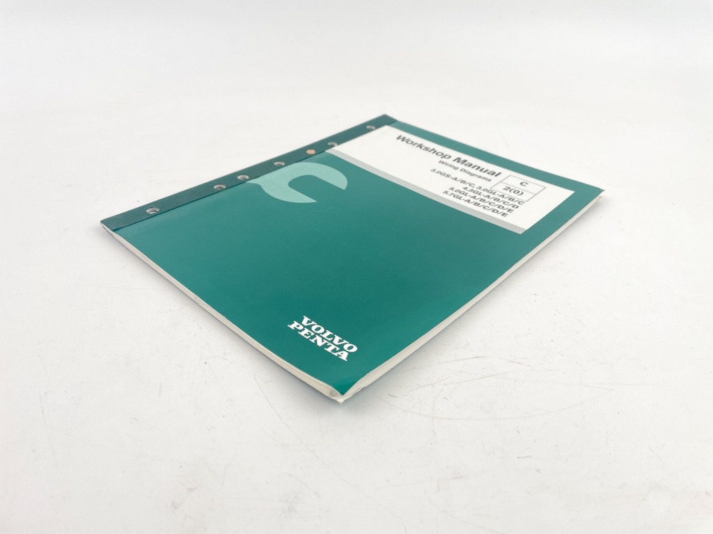 Volvo Penta 3.0GS 3.0GL 4.3GL 5.0GL 5.7GL Wiring Diagrams 7743606