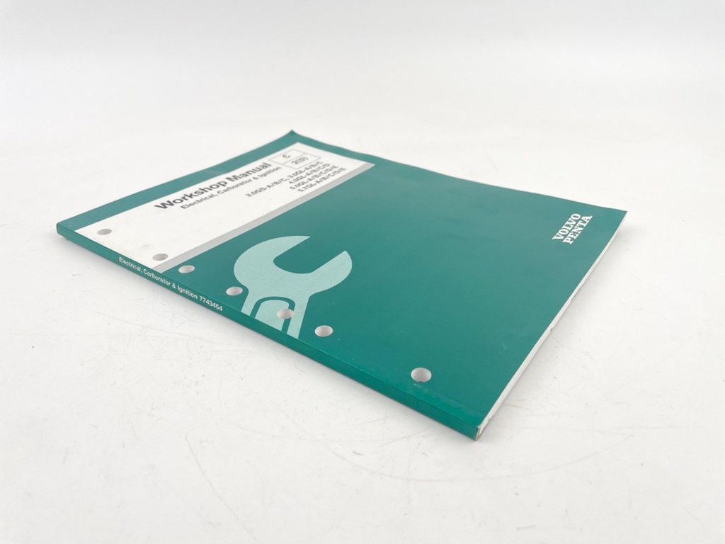 Volvo Penta Workshop Manual C 2 3.0 GS-A 4.3gl 5.0 Gl 5.7GL  7743454