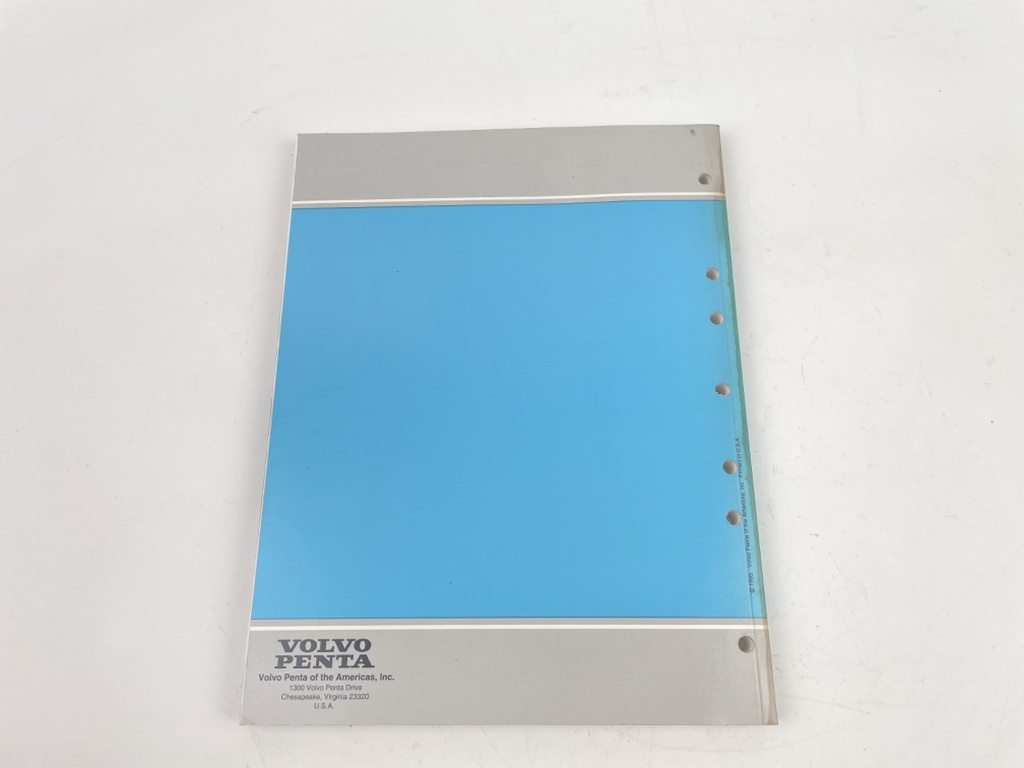 1995 Volvo Penta MFI Diagnostic "HU" & early "NC" Workshop Manual 7788852-7