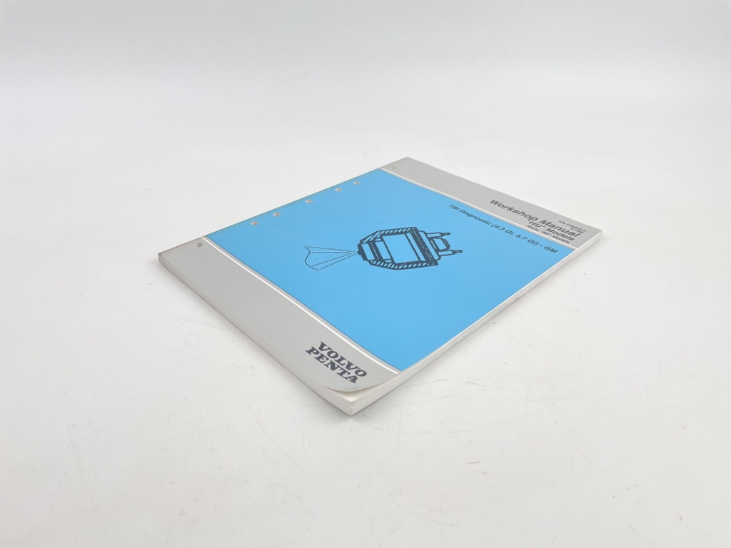 Volvo Penta "HU" Service Workshop Manual TBI Diagnostic GM 7788853-5