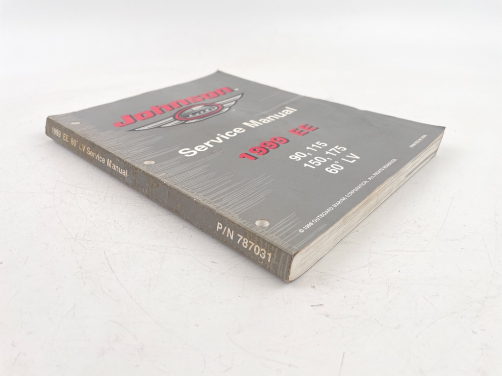 1999 Johnson Outboard Service Repair Manual EE 90 115 150 175 HP 60° LV 787031