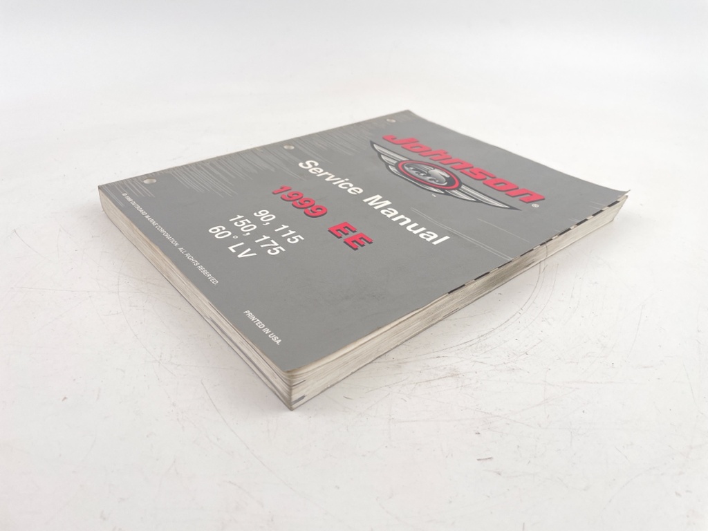 1999 Johnson Outboard Service Repair Manual EE 90 115 150 175 HP 60° LV 787031