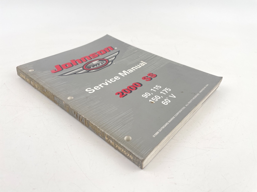 2000 OMC Johnson SS 60° V 90 115 150 175 Service Manual  787070