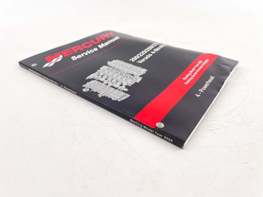 05 Mercury Outboard Service Manual 200-275 Verado 4-Stroke Powerhead 90-896580400