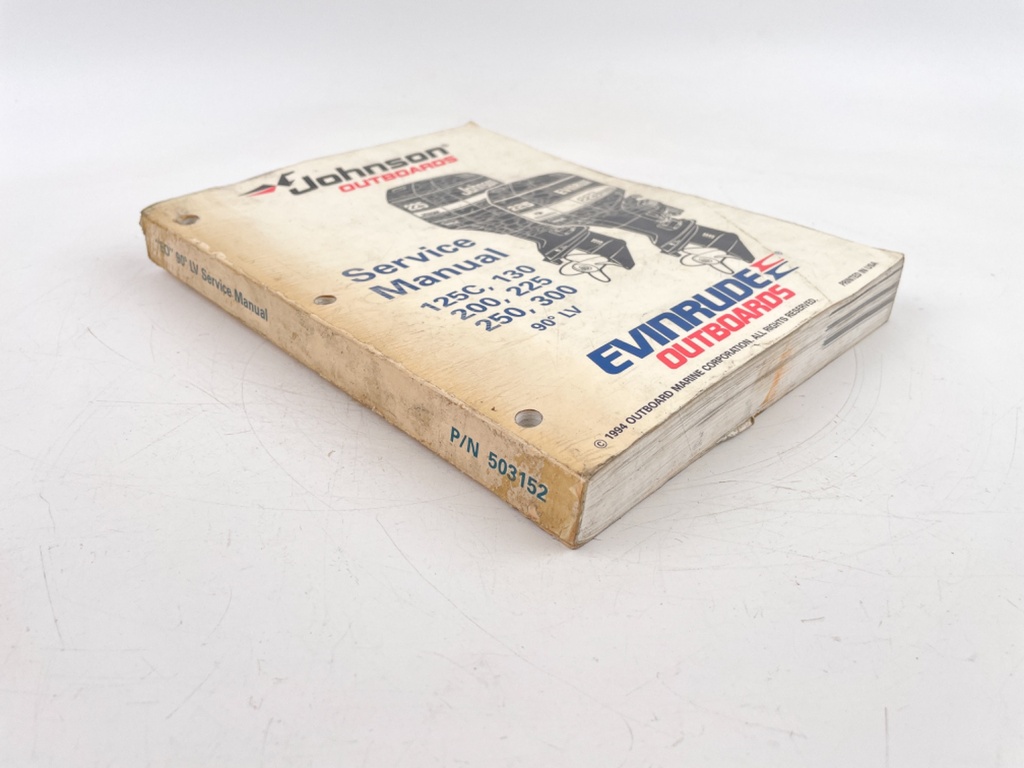 1994 Evinrude Johnson 90° LV 125C 130 200 225 250 300 Service Manual 503152