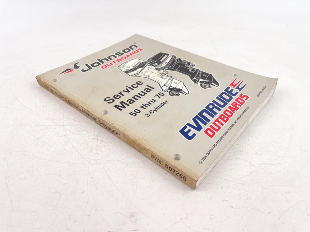 1997 Johnson Evinrude “EU” 50 60 65 70 HP 3 Cylinder Service Manual 507266