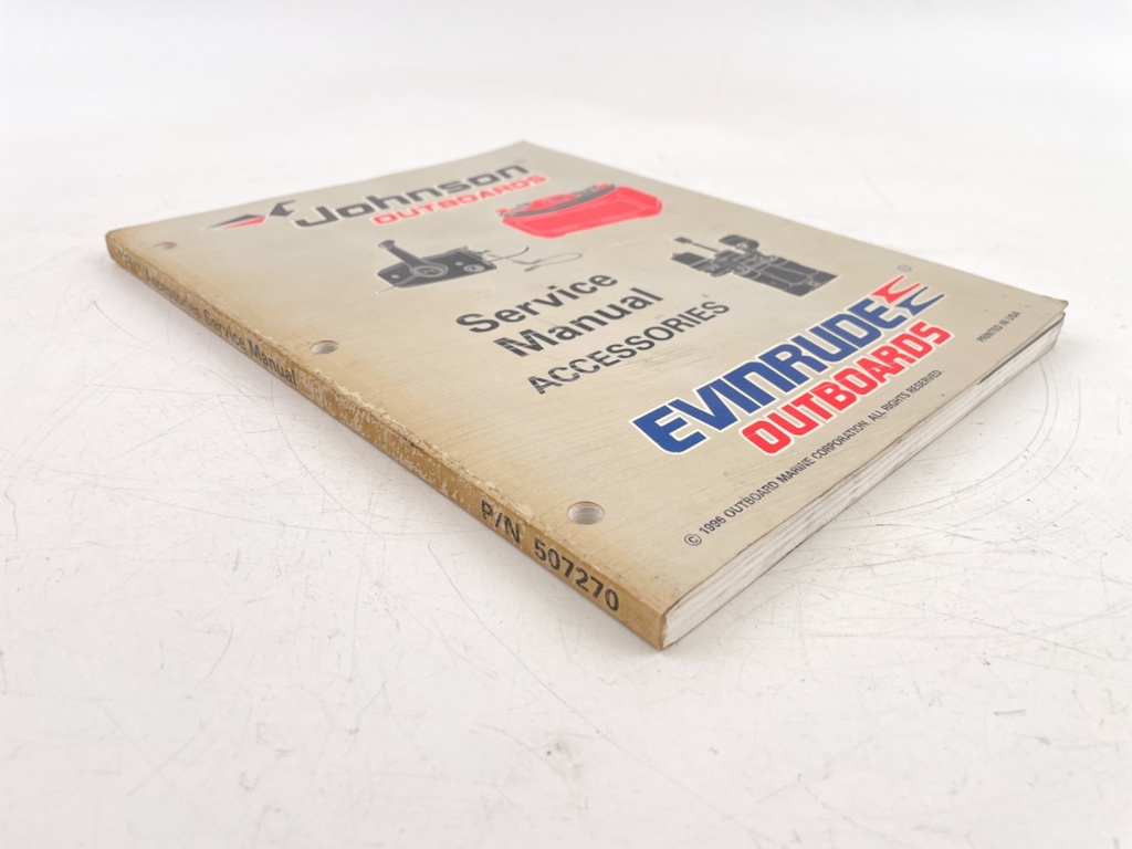 Evinrude Johnson Accessories Outboards Service Manual 507270