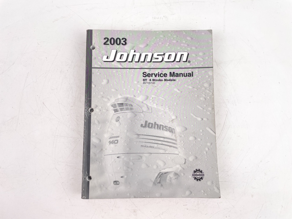 2003 JOHNSON/E OUTBOARD SERVICE MANUAL ST 4 STROKE 90/115/140 5005467
