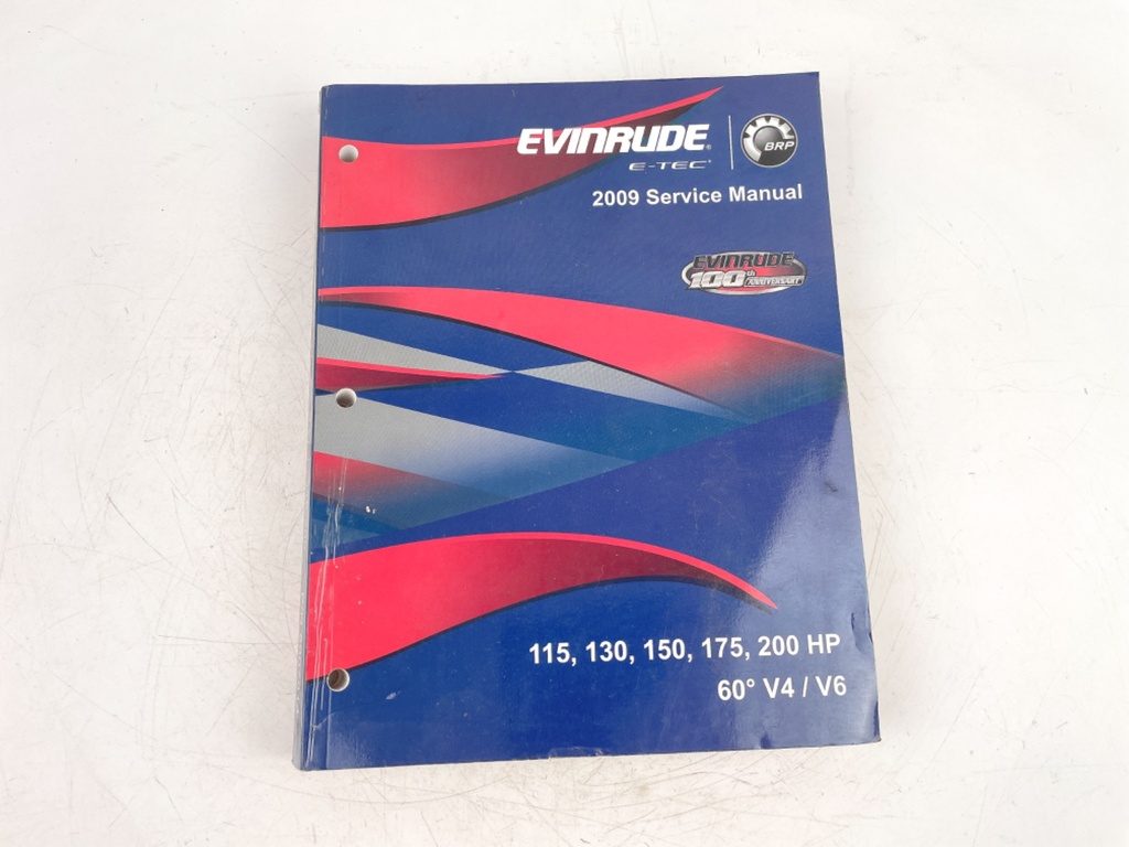 2009 SE Evinrude E-Tec service manual 115 130 150 175 200 hp 60° V4/V6 5007814