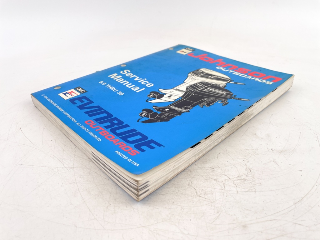 OEM 1993 JOHNSON/E OUTBOARD SERVICE MANUAL 9.9-30 MODELS 500607