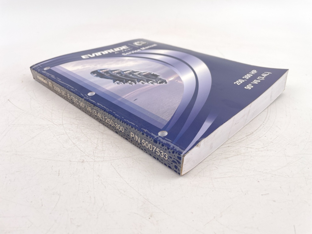 2008 Evinrude ETEC 250 300 HP 3.4l Service Manual Genuine OEM 5007533