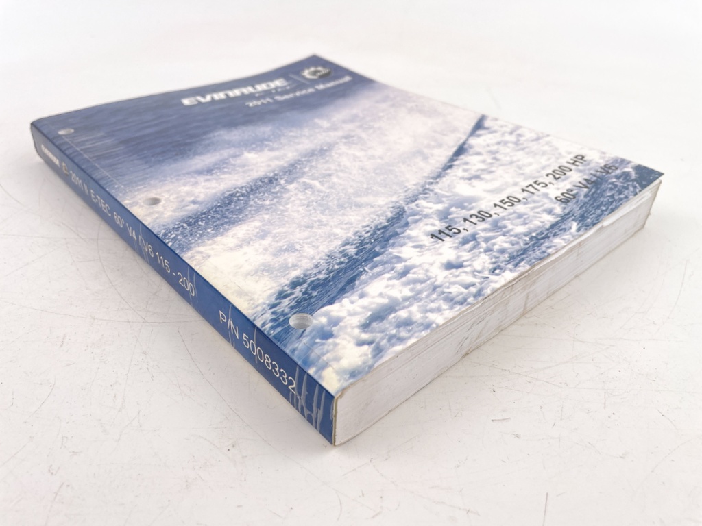 2011 BRP Evinrude E-TEC 115 130 150 175 200 HP 60° V4 V6 Service Manual 5008332