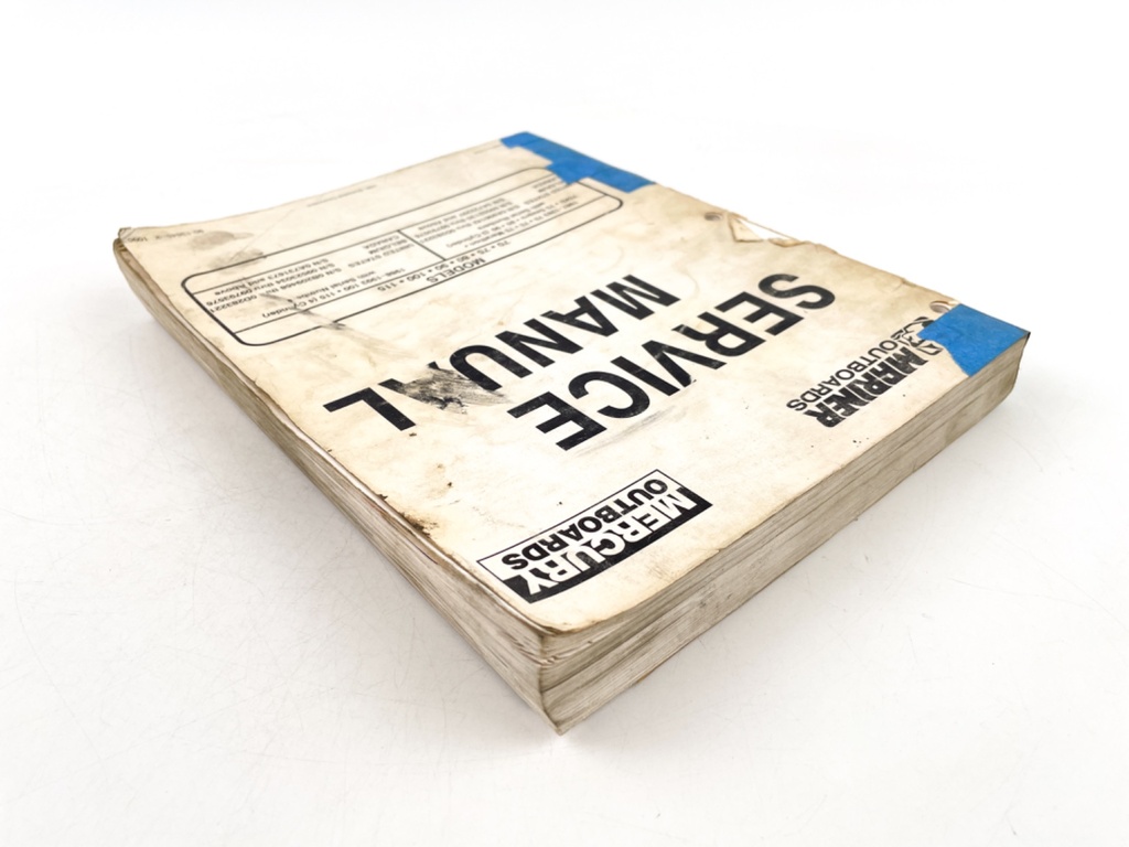 Mercury Mariner Outboard 70 thru 115 HP Service Manual 90-13645--2