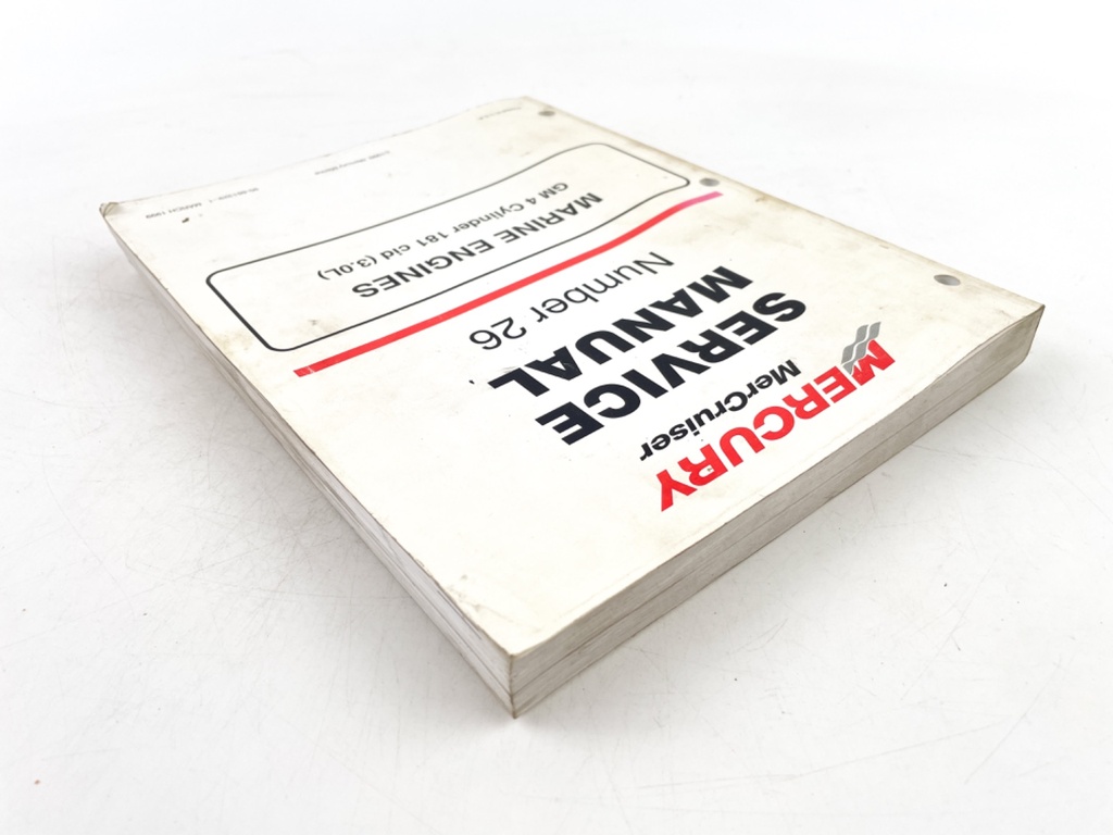 Mercury MerCruiser Service Manual #26 GM 4 Cylinder 3.0L Marine 90-861329-1