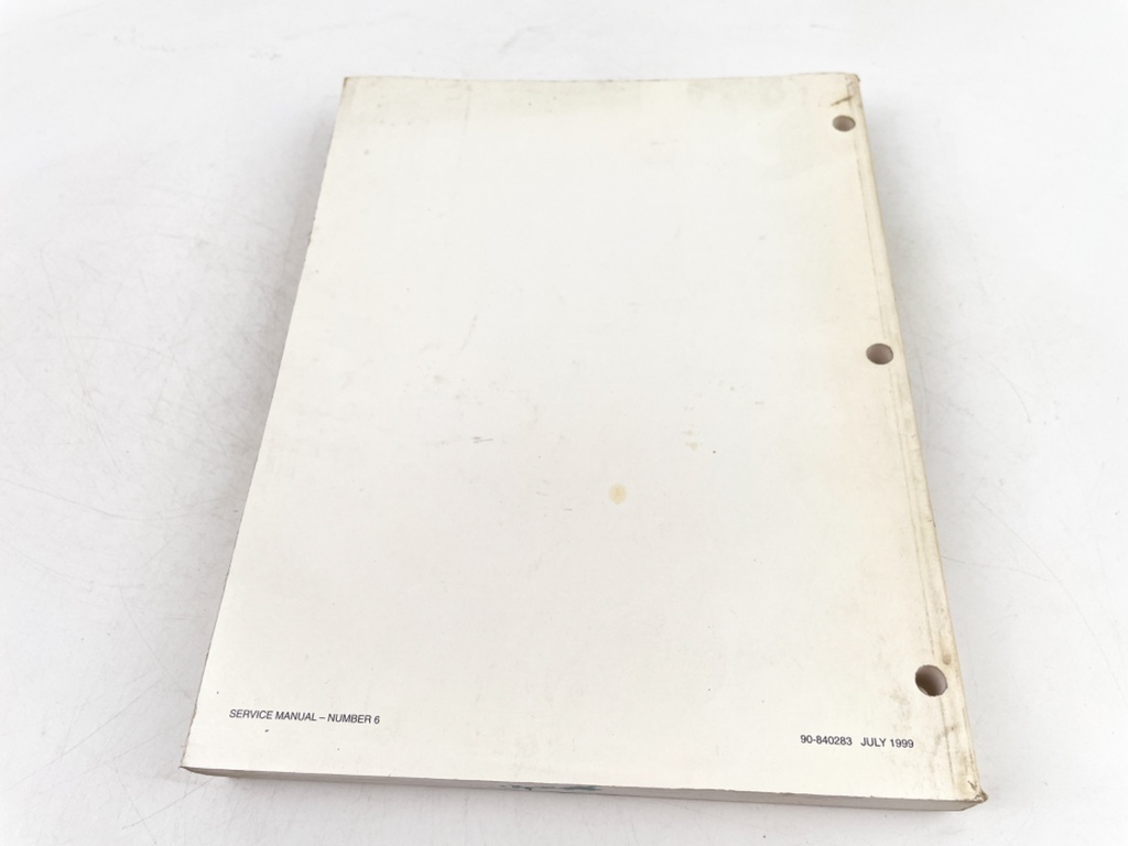 1999 Mercury Racing #6 MerCruiser GM 500 EFI Engine Service Manual 90-840283