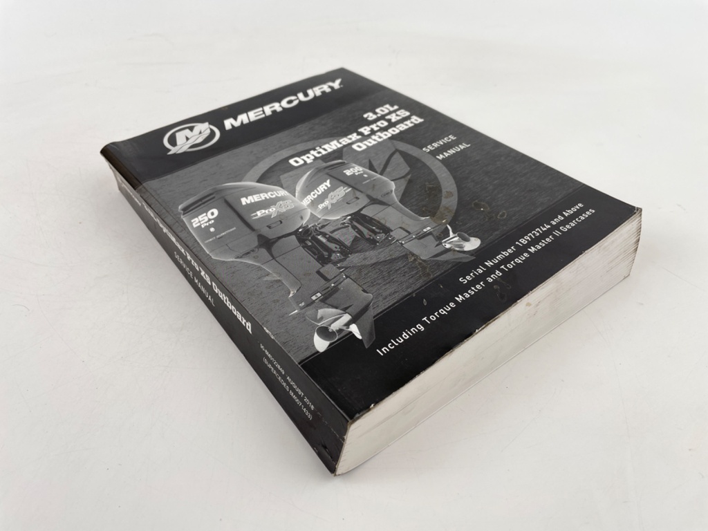 Mercury 3.0L OptiMax Pro XS Outboard Service Manual 90-8M0122849