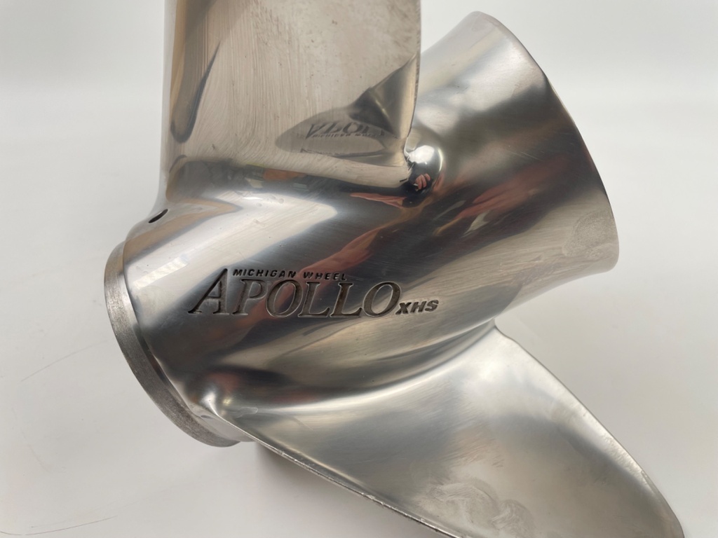 Michigan Wheel Apollo Stainless Steel Prop 993044-14 1/8 x 19 Propeller 3 Blade