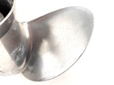 Evinrude Johnson Viper 3 Blade Propeller 15 x 17 Stainless Steel Prop