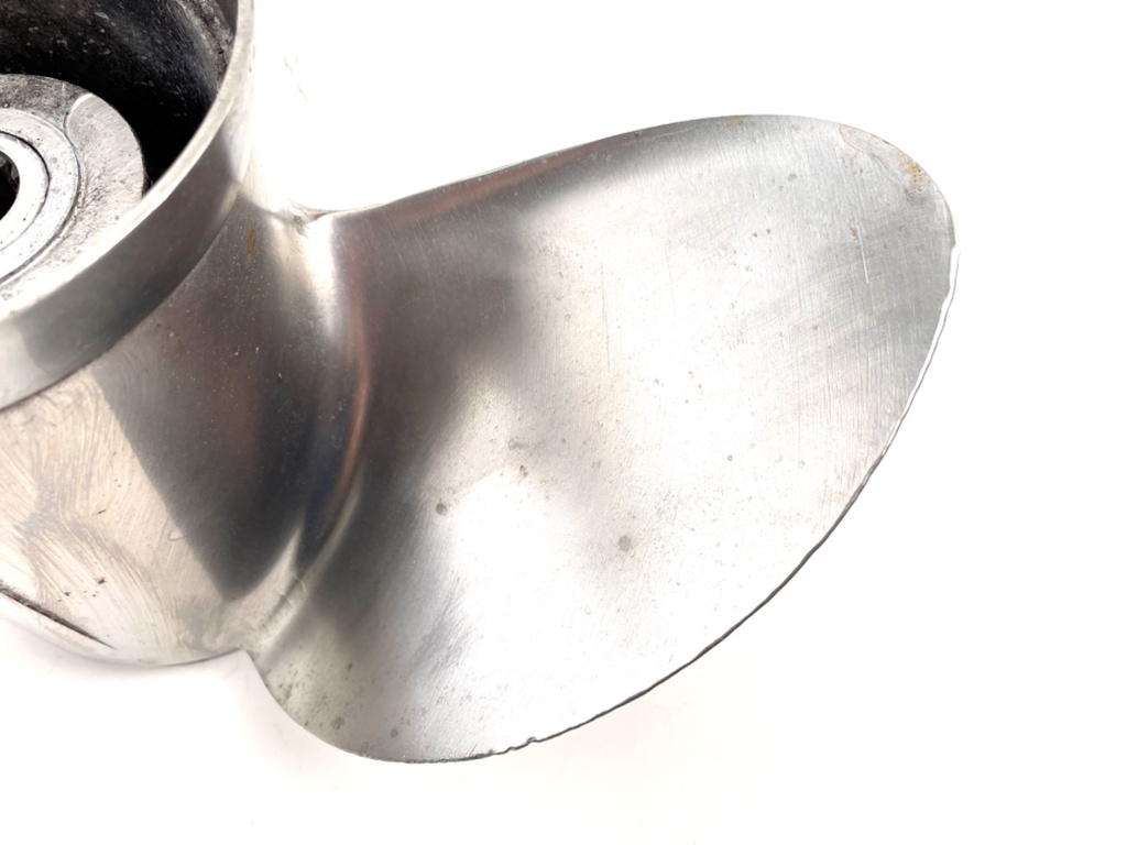 Evinrude Johnson Viper 3 Blade Propeller 15 x 17 Stainless Steel Prop