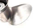 Evinrude Johnson Viper 3 Blade Propeller 15 x 17 Stainless Steel Prop