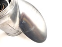 Evinrude Johnson Viper 3 Blade Propeller 15 x 17 Stainless Steel Prop