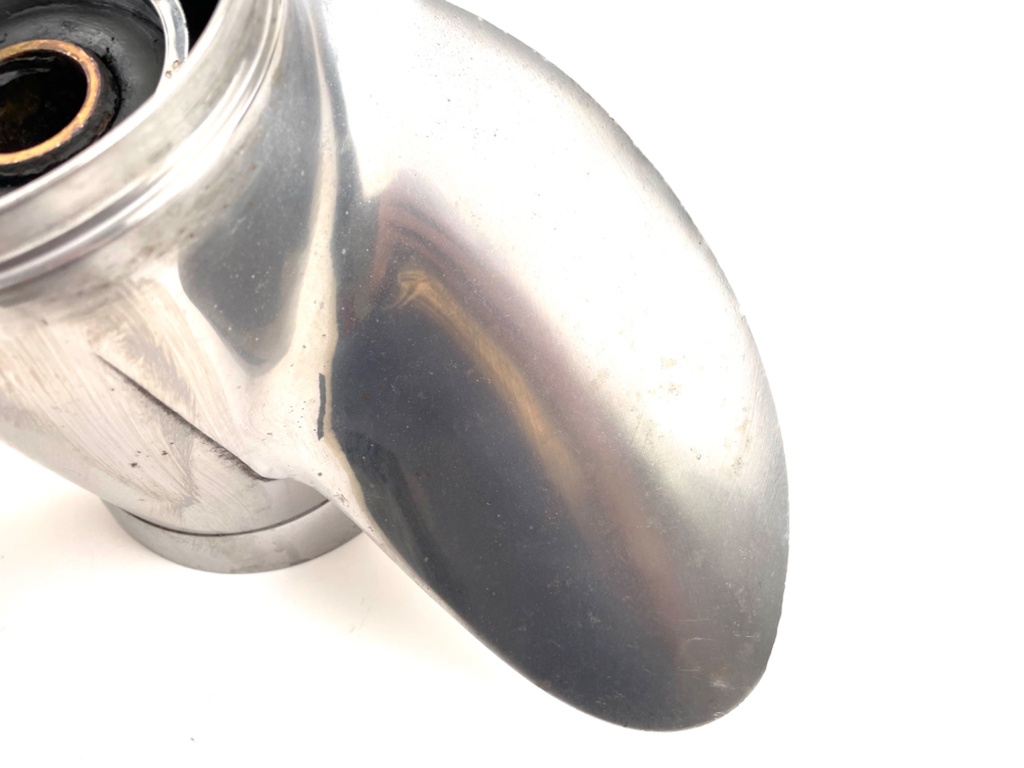 Evinrude Johnson Viper 3 Blade Propeller 15 x 17 Stainless Steel Prop