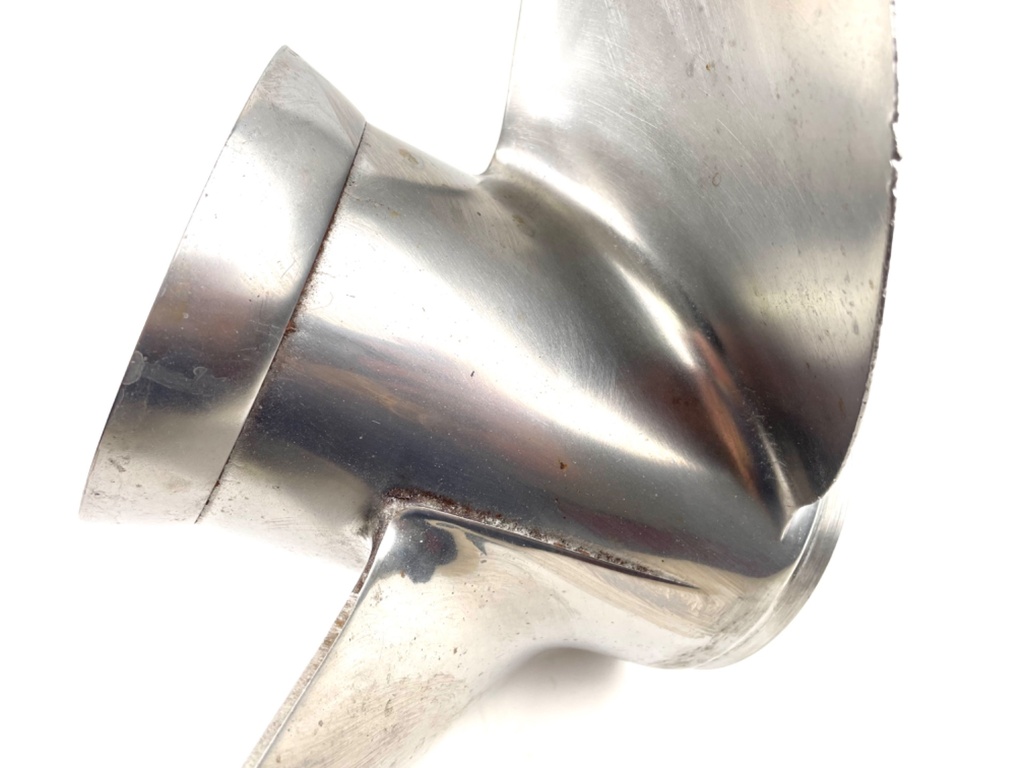 Evinrude Johnson Viper 3 Blade Propeller 15 x 17 Stainless Steel Prop