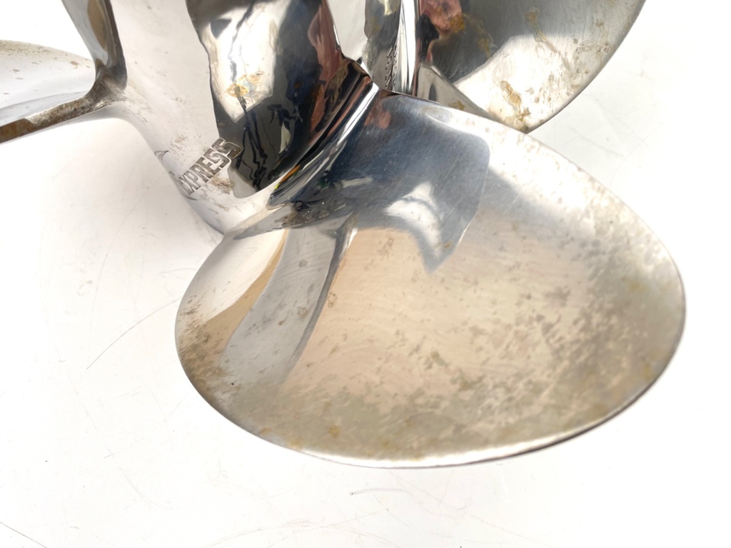 Turning Point Stainless Steel 4 Blade Prop Propeller 31501731 14.5" x 17P RH