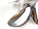 Turning Point Stainless Steel 4 Blade Prop Propeller 31501731 14.5" x 17P RH