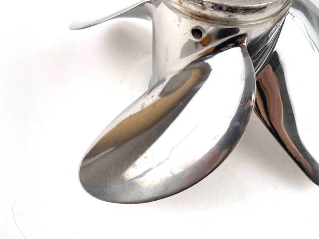 Turning Point Stainless Steel 4 Blade Prop Propeller 31501731 14.5" x 17P RH