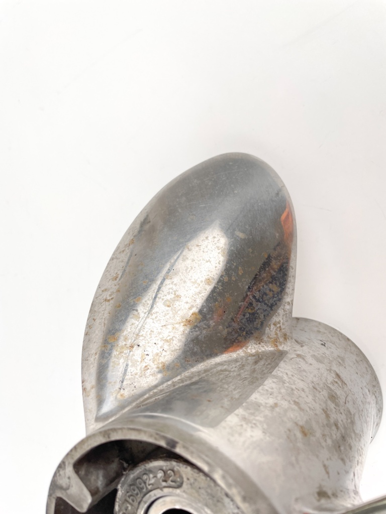 Mercury Marine Laser II Stainless Steel 3 Blade Prop 14" x 22P 48-16992-22