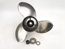 Yamaha Reliance 14 1/2 x 15P Stainless Steel Prop Propeller 3 Blade RH