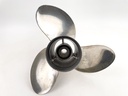 Yamaha Reliance 14 1/2 x 15P Stainless Steel Prop Propeller 3 Blade RH