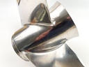 Yamaha Reliance 14 1/2 x 15P Stainless Steel Prop Propeller 3 Blade RH