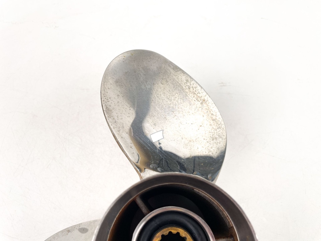 2013 Suzuki 60 HP Outboard Stainless 3 Blade Propeller 11 3/4" x 10P