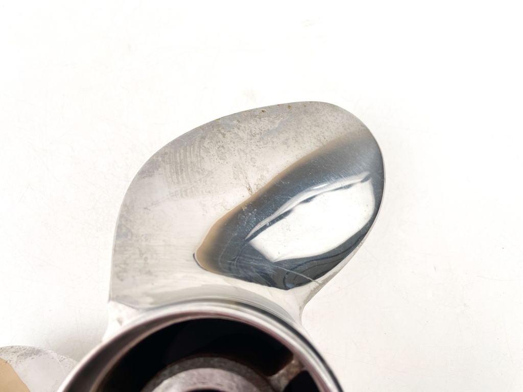 2013 Suzuki 60 HP Outboard Stainless 3 Blade Propeller 11 3/4" x 10P