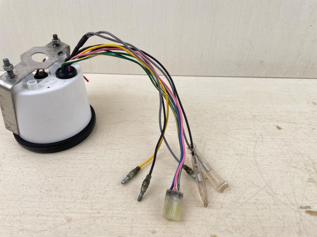 Suzuki Marine Outboard 0 - 7000 RPM Tachometer Black