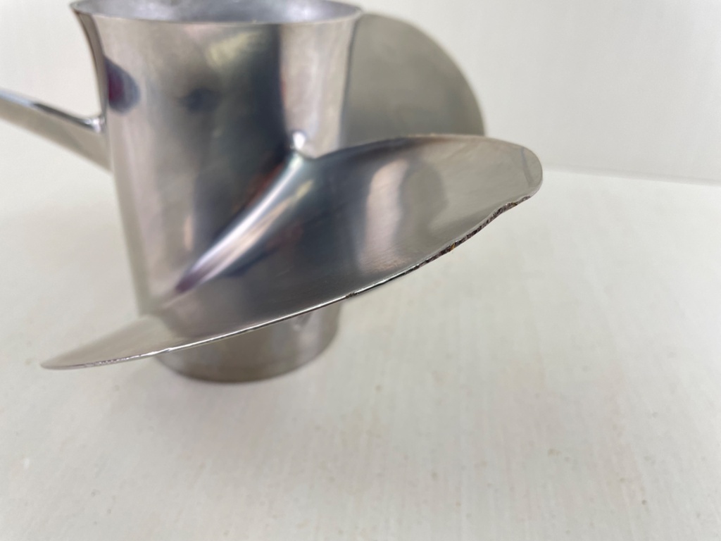 Evinrude Johnson Viper TBX Stainless Propeller 14 3/4" x 17P RH Prop 763914