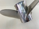 Evinrude Johnson Viper TBX Stainless Propeller 14 3/4" x 17P RH Prop 763914