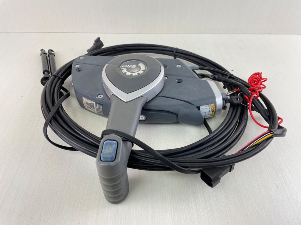 Evinrude Johnson Side Mount Control Box Binnacle With Key And Cables