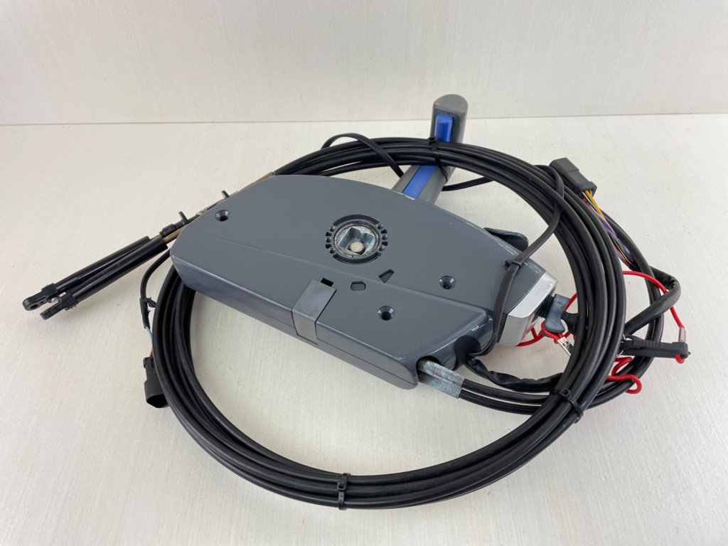 Evinrude Johnson Side Mount Control Box Binnacle With Key And Cables