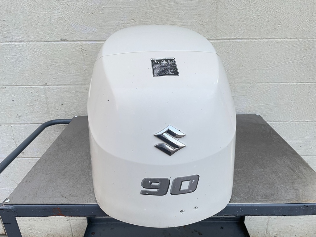 2019 Suzuki 90 HP 4 Stroke Outboard Top Cowling 61401-87Y11-Y5S OEM