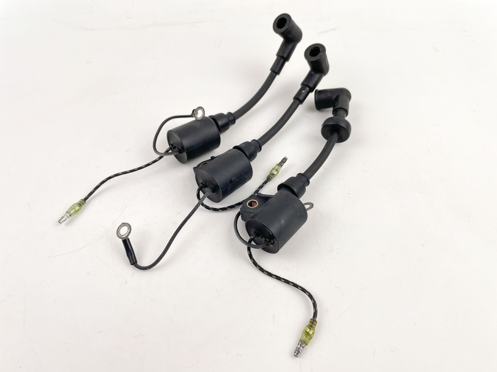 1995 Yamaha 40 HP 2 Stroke Outboard Ignition Coil Set 6H5-85570-00-00 OEM