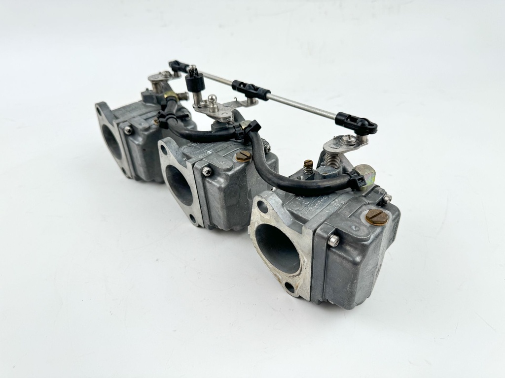 2001 Mercury 90 HP 2 Stroke Outboard Carburetor Set 824854T9 OEM
