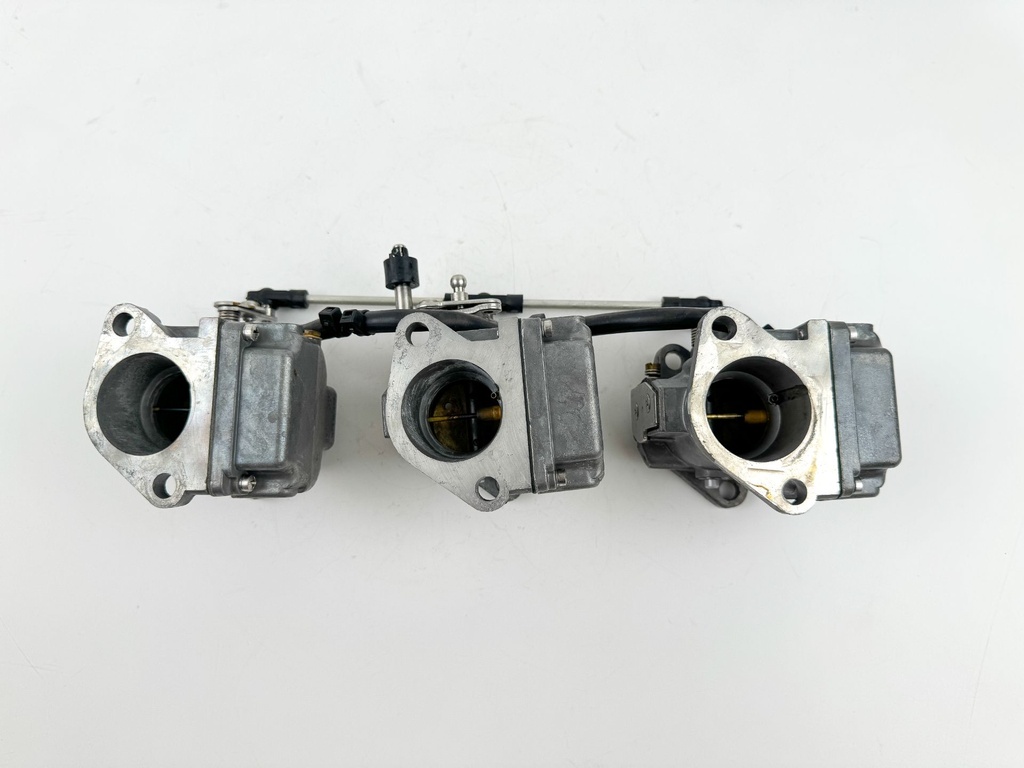 2001 Mercury 90 HP 2 Stroke Outboard Carburetor Set 824854T9 OEM