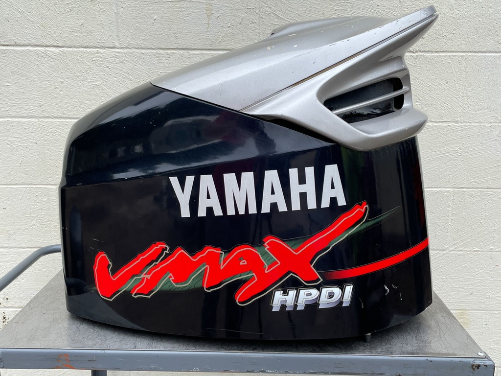 2002 Yamaha 200 HP 2 Stroke Outboard Top Cowling 60F-42610-N0-NA OEM