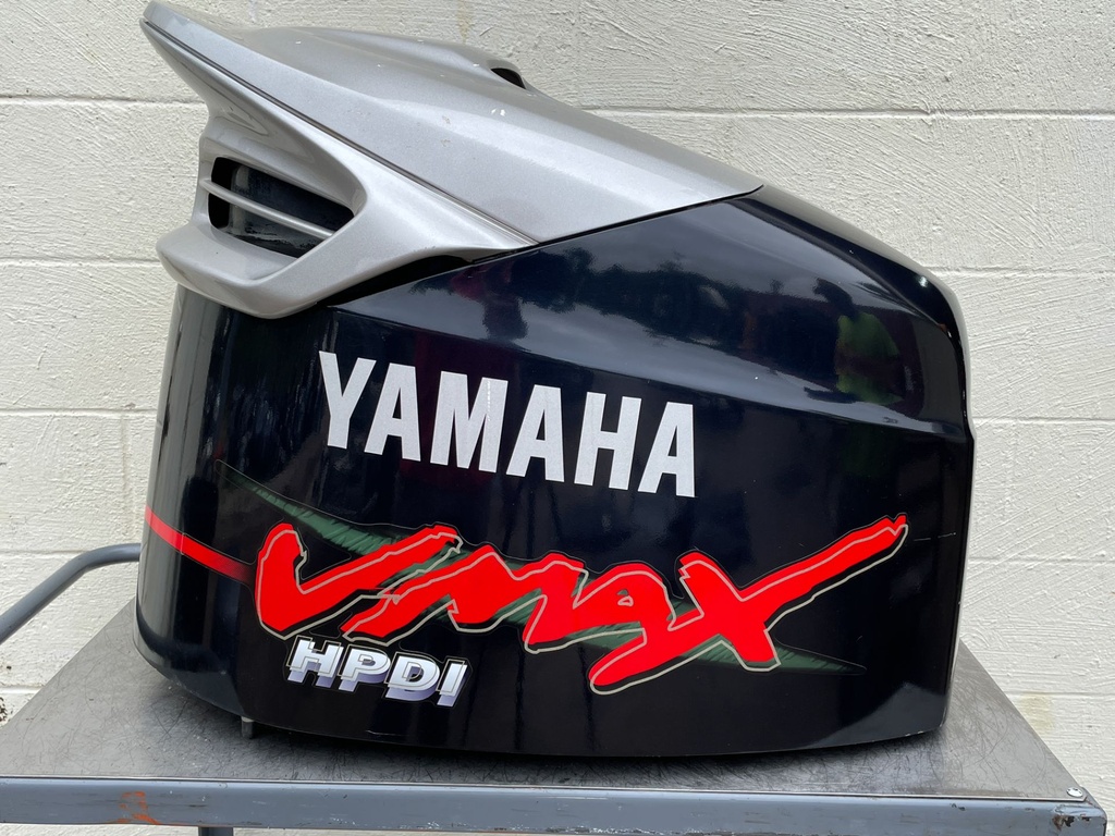 2002 Yamaha 200 HP 2 Stroke Outboard Top Cowling 60F-42610-N0-NA OEM