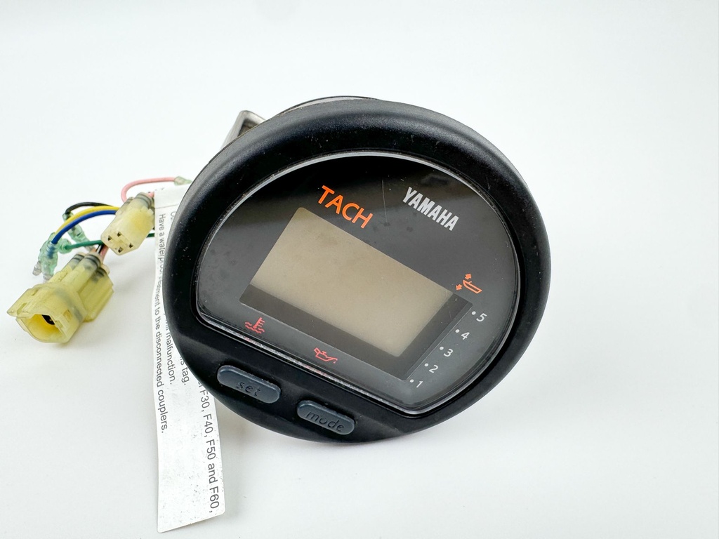Yamaha Outboard Tachometer Multi-Function Gauge Digital - Good Condition