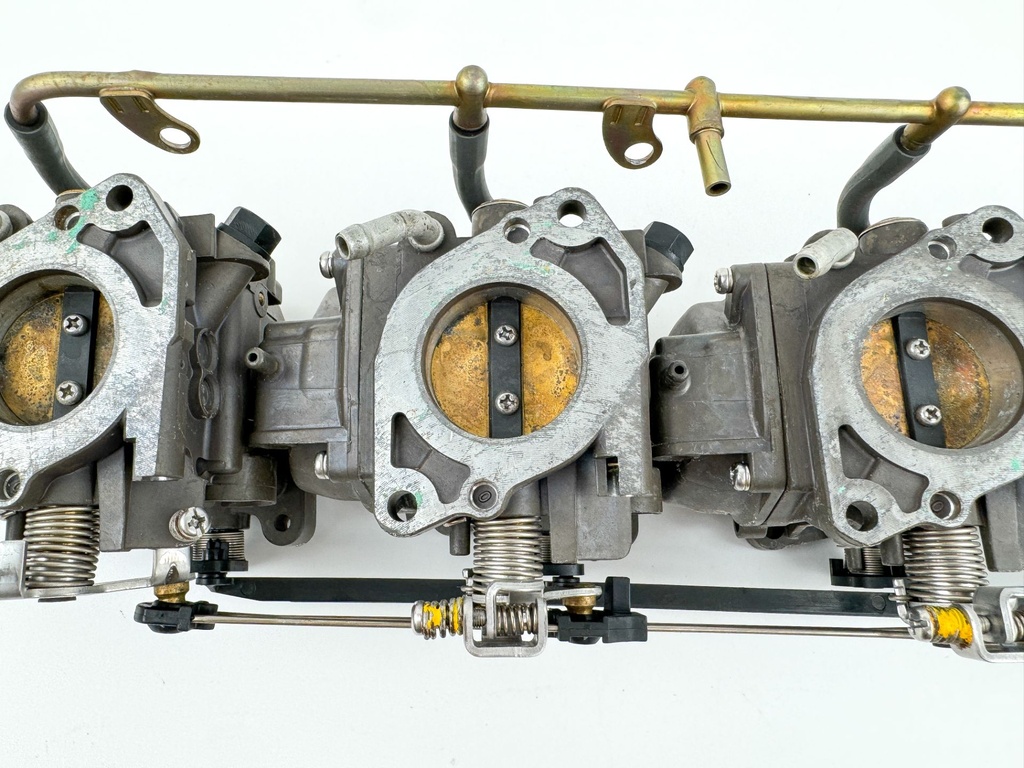 2004 Honda 90 HP 4 Stroke Outboard Carburetor Set 16101-ZW1-L41 OEM