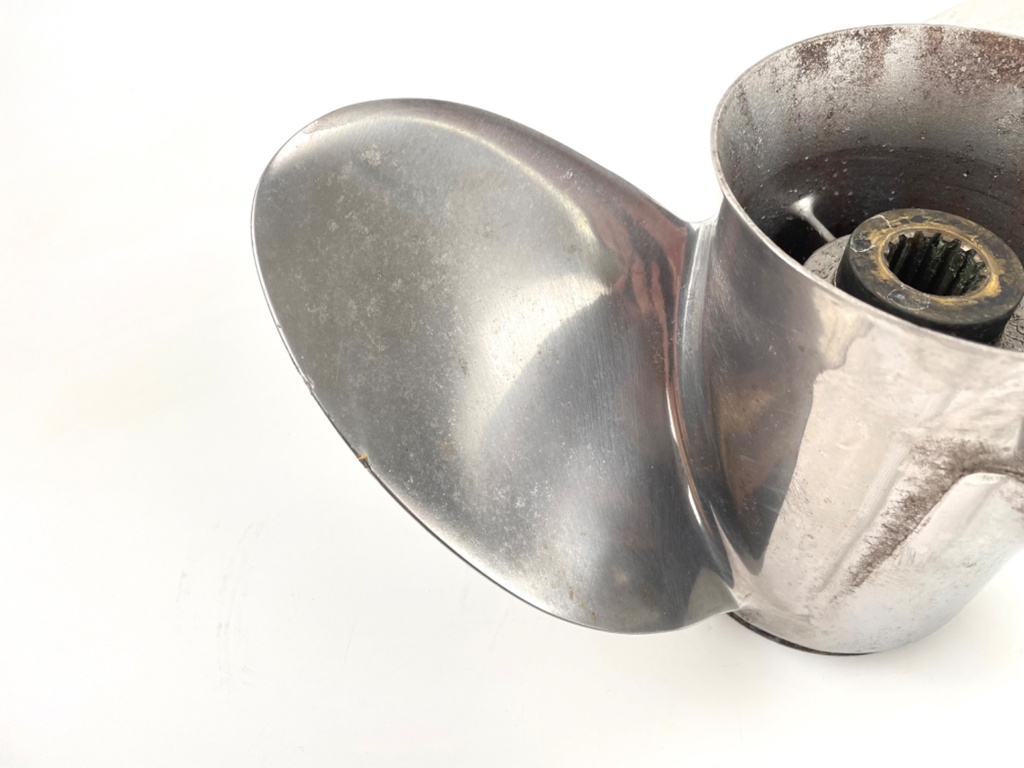 Michigan Wheel Stainless Steel Prop 3 Blade 14 1/4" x 17P LH 993013